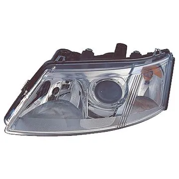 Saab 9-3 2002-2007 Farol Duplo Esquerdo Ajuste Elétrico + Motor H7