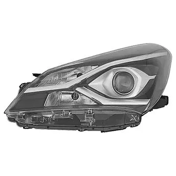 Toyota Yaris 2017-2020 Duplo Farol Esquerdo Regulação Elétrica