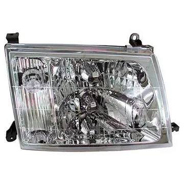 Toyota Land Cruiser 100 1998-2005 Farol Duplo Direito Regulação Elétrica Sem Motor HB3+HB4