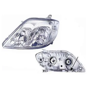 Toyota 2002-2007 Farol Esquerdo Sem Motor Com Pisca Break HB3+H7 Farba
