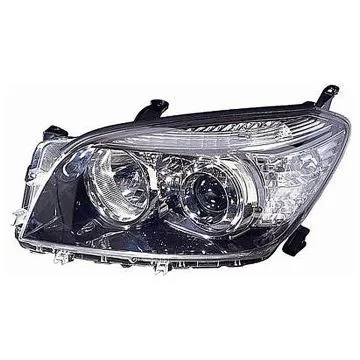 Toyota Rav 4 2006-2008 Duplo Farol Dianteiro Esquerdo Regulação Elétrica Sem Motor HB3+H11
