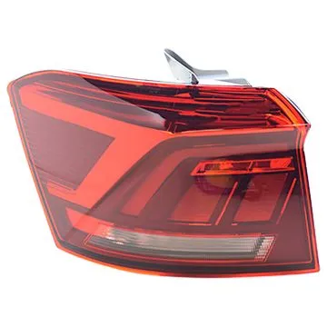 Volkswagen T-Roc 2017+ Farolim traseiro esquerdo exterior escuro LED AL