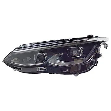 Volkswagen Golf 8 Farol esquerdo 2020-2024 LED Cromado Com Luz Diurna