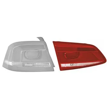 Volkswagen Passat 2010-2014 Vitre de Feu Arrière Gauche Intérieure Break