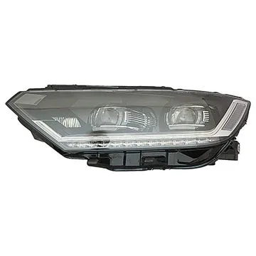 Volkswagen Passat B8 2015-2019 Farol esquerdo LED Valeo + Motor