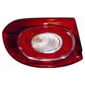 Volkswagen Tiguan 2007-2011 Rear Light Lens Left Outer