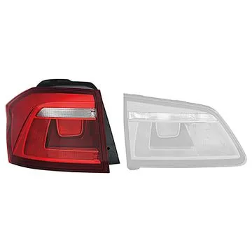Volkswagen Golf Sportsvan 2014-2021 Feu Arrière Gauche Externe Teinté Fumé