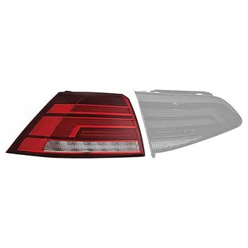 Volkswagen Golf VII 2017-2020 Feu arrière gauche 3/5D Extérieur LED Valeo