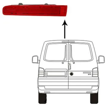 Volkswagen Transporter T5/Transporter T6 2003-2024 Third Brake Light Left Barn Doors LED