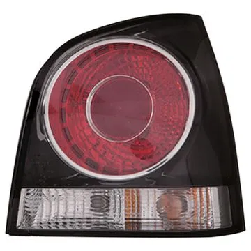 Volkswagen Polo 2005-2009 Rear Light Right Red Black