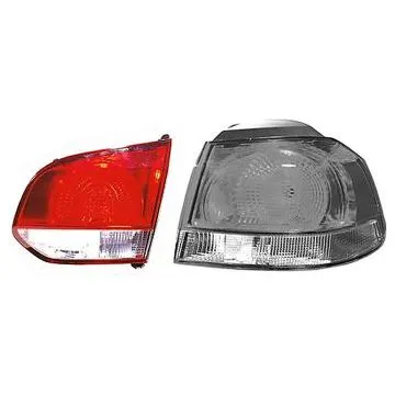 Volkswagen Golf VI 2008-2013 Vidro de Farolim Traseiro Direito Interior