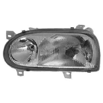 Volkswagen 1993-1998 Duplo Farol Esquerdo Sem Motor H1