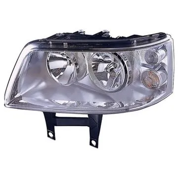 Volkswagen Transporter T5 2003-2009 Farol Esquerdo + Motor Com Pisca H1+H7