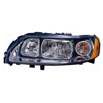 Volvo S60 2004-2010 Double Phare Avant Gauche Réglage Électrique + Moteur H7+H9