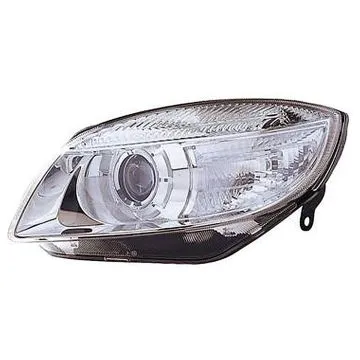 Skoda Fabia/Roomster 2006-2010 Phare Gauche Réglage Électrique + Moteur Avec Clignotant H7