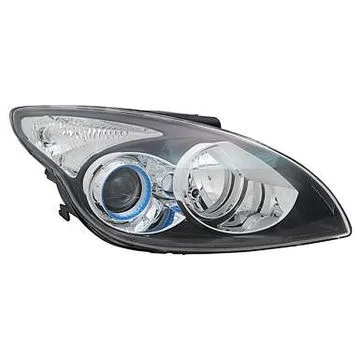 Hyundai I30 2010-2012 Double Headlight Right Electric Adjustment + Motor H1+H7