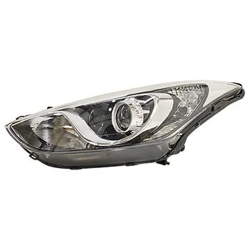Hyundai I30 2012-2015 Double Headlight Left Electric Adjustment + Motor H7