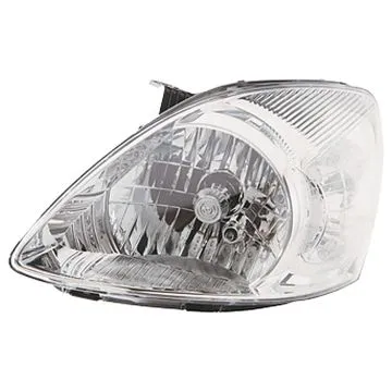 Hyundai Matrix 2008-2010 Faro Izquierdo Regulación Eléctrica Sin Motor Con Intermitente Blanco H4