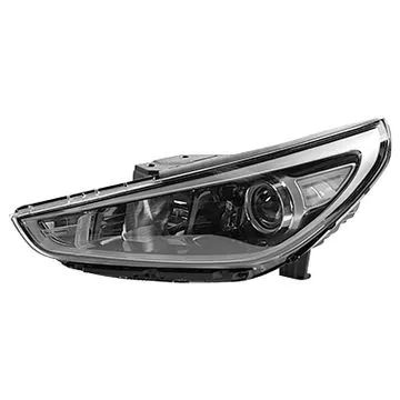 Hyundai I30 5D 2017-2020 Double Headlight Left Electric Adjustment + Motor With Cornering Light H7