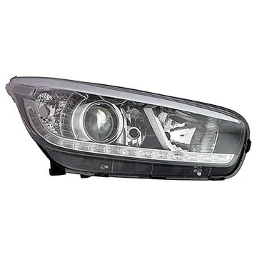 Kia Ceed 2012-2018 Double Headlight Right Electric Adjustment + Motor With Turn Signal Light With Daytime Running Light H7 LED