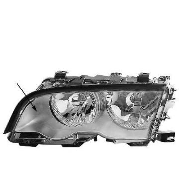 BMW E46 98-02 Sedan/Break Chrome Headlight Left