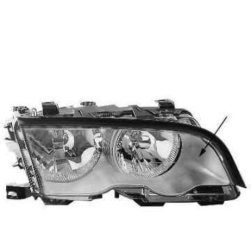 BMW E46 98-02 Sedan/Break Chrome Headlight Right