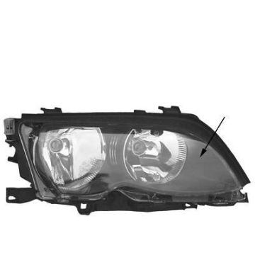BMW E46 02-05 Sedan/Break Chrome Koplamp Rechts