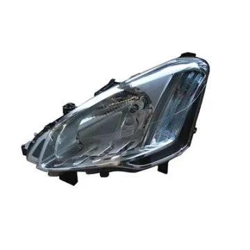 Citroën Berlingo 2012-2018 Valeo Phare gauche Réglage électrique + Moteur Avec clignotant H4 Valeo