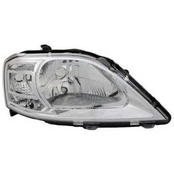 Dacia Logan 2008-2012 Faro Destro Regolazione Manuale/Elettrica Con Indicatore di Direzione Senza Motore H4
