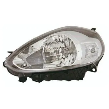Fiat Punto/Punto Evo Faro sinistro Regolazione elettrica + Motorino Con indicatore di direzione Con luce diurna H4
