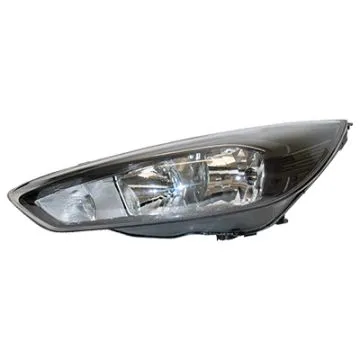Ford Focus 2014-2018 Faro Doble Izquierdo Negro H1+H7