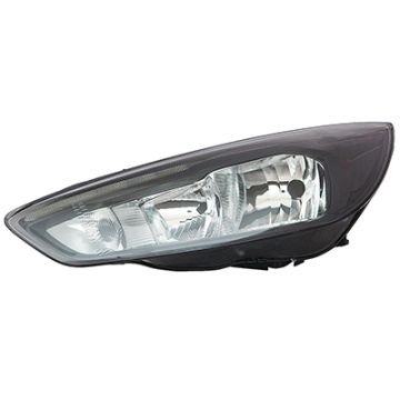 Ford Focus 2014-2018 Zwart Koplamp Links DRL LED