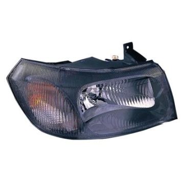Ford Transit 2000-2006 Zwart Koplamp Rechts