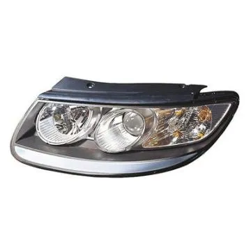 Hyundai Santa Fe 2006-2009 Farol esquerdo Regulação manual/elétrica H7