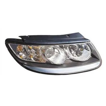 Hyundai Santa Fe 2006-2009 Farol Direito Regulação Manual/Eléctrica H7