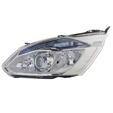 Ford Transit Custom 2012-2018 Faro Sinistro Regolazione Elettrica + Motore Con Luce di Curva H15+H1+H7