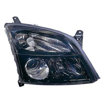 Opel Vectra C 2002-2005 Zwart Faro Derecho Con Intermitente Ahumado H7