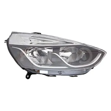 Renault Clio 2016-2020 Phare Chromé Droit H1+H7