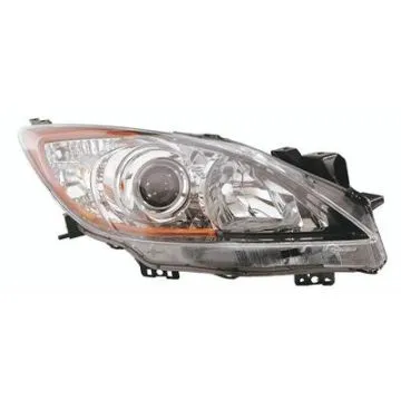 Mazda 3 2009-2013 Farol Duplo Direito Ajuste Elétrico + Motor HB3+H11
