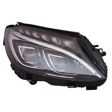 Mercedes C W205 2014-2018 Dynamic Led Faro Derecho Con Luz de Curva LED AL