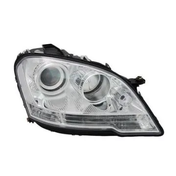 Mercedes M Klasse W164 2008-2011 Faro Derecho Ajuste Eléctrico + Motor H7