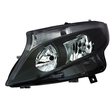 Mercedes Vito V-Klasse 2016+ Black Headlight Left