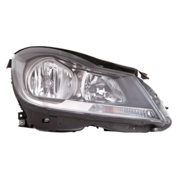 Mercedes C W204 2011-2014 Zwart Koplamp Rechts