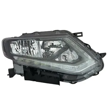 Nissan X-Trail T32 2014-2017 Reflektor Przedni Prawy Regulacja Elektryczna + Silniczek Z Światłem Dziennym LED H11+H9