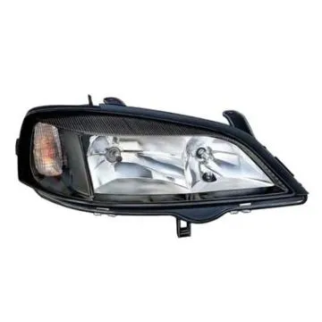 Opel Astra G Hella Negro 1998-2004 Faro Derecho Con Intermitente Coupé Borde Negro Hella