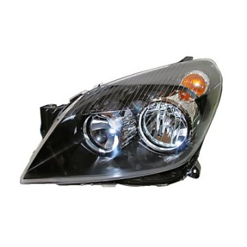 Opel Astra H Czarny Reflektor Lewy