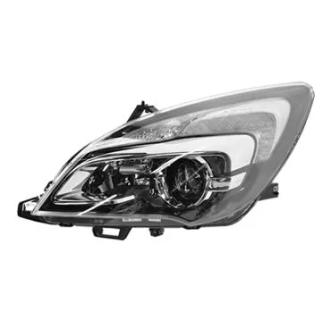 Opel Meriva B 2014+ LED Scheinwerfer Links Elektrische Verstellung + Motor Mit Tagfahrlicht Mit Kurvenlicht H1+H7 LED Varroc