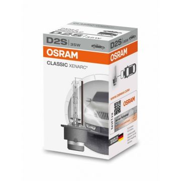 D2S XENON OSRAM LAMP GASONTLADINGSLAMP