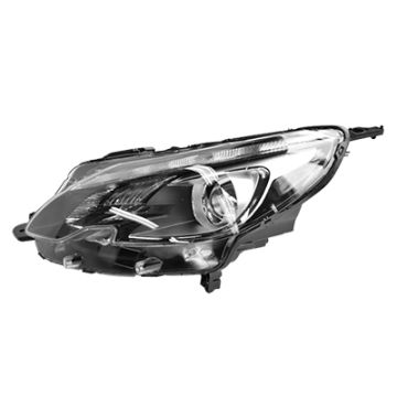Peugeot 2008 2016-2019 Czarny Reflektor Lewy