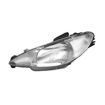 Peugeot 206 H4 Reflektor Lewy
